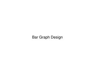 Bar Graph Design