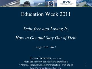Education Week 2011