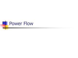 Power Flow