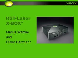 RST-Labor X-BOX TM
