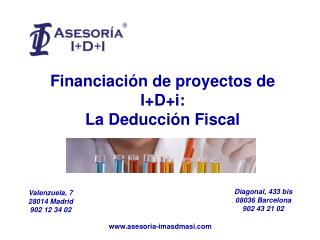 Financiación de proyectos de I+D+i: La Deducción Fiscal