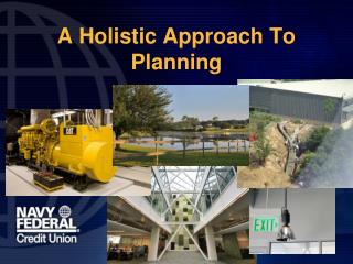 A Holistic Approach To Planning