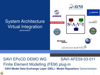 System Architecture Virtual Integration presentation
