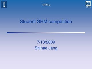 Student SHM competition