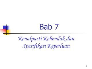 Bab 7