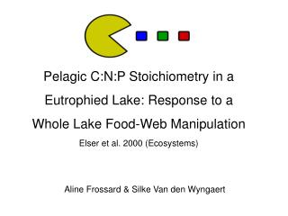 Pelagic C:N:P Stoichiometry in a Eutrophied Lake: Response to a Whole Lake Food-Web Manipulation