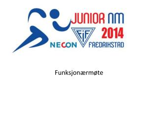 Funksjonærmøte
