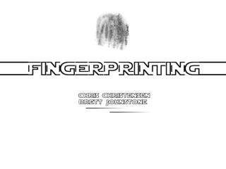 Fingerprint Identification