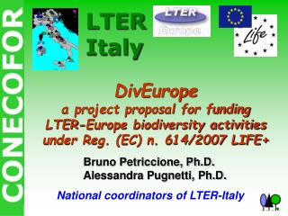 Bruno Petriccione, Ph.D. Alessandra Pugnetti, Ph.D.