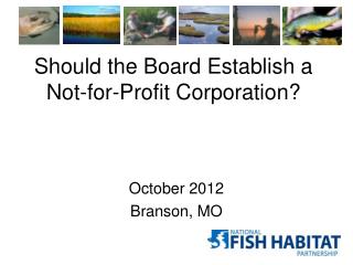 Should the Board Establish a Not-for-Profit C orporation?