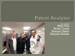 Patent Analysis