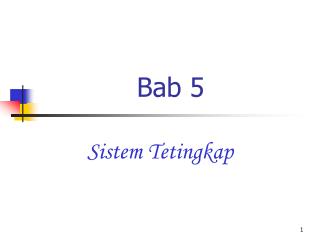 Bab 5