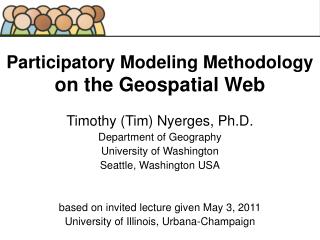 Participatory Modeling Methodology on the Geospatial Web