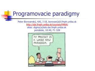 Programovacie paradigmy
