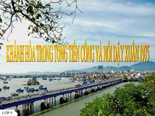 KHÁNH HÒA TRONG TỔNG TIẾN CÔNG VÀ NỔI DẬY XUÂN 1975