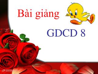 Bài giảng GDCD 8