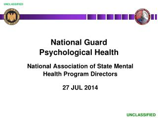 National Guard Psychological Health