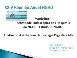 XXIV Reunião Anual NGHD