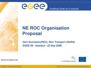 NE ROC Organisation Proposal