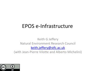 EPOS e-Infrastructure