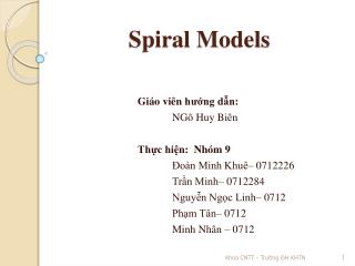 Spiral Models