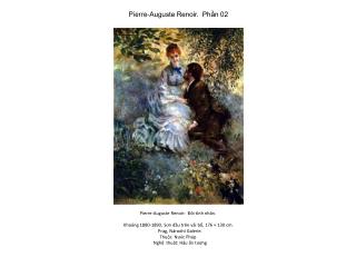 Pierre-Auguste Renoir. Phần 02