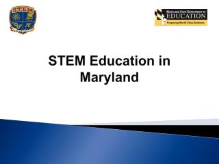 STEM Education in Maryland