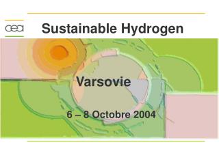 6 – 8 Octobre 2004