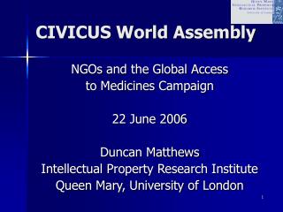 CIVICUS World Assembly