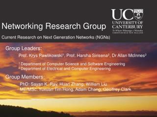 Networking Research Group