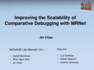 Improving the Scalability of Comparative Debugging with MRNet