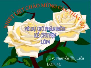 GV: NguyÔn ThÞ BÝch Loan