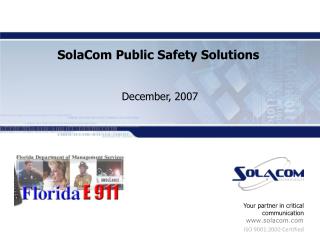 SolaCom Public Safety Solutions