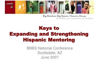 Keys to Expanding and Strengthening Hispanic Mentoring