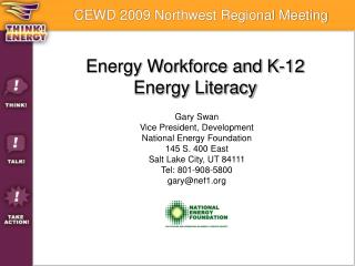 CEWD 2009 Northwest Regional Meeting