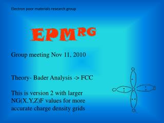 Electron poor materials research group