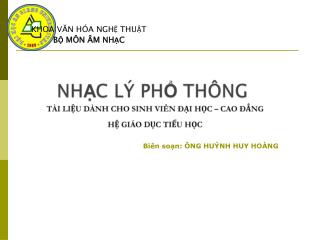 Biên soạn: ÔNG HUỲNH HUY HOÀNG