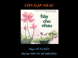 CÒN GẶP NHAU