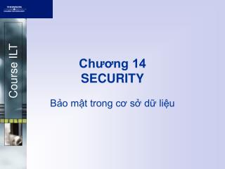 Chương 14 SECURITY