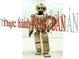 Thực hành NHẬT BẢN