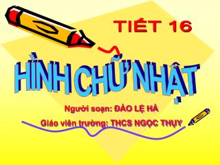 TIẾT 16