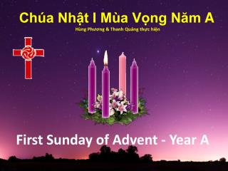 First Sunday of Advent - Year A