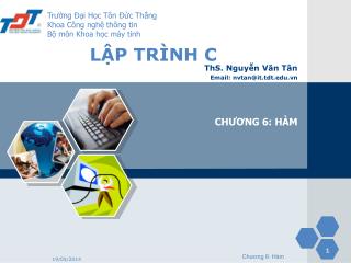 LẬP TRÌNH C