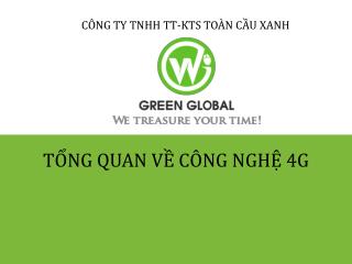 TỔNG QUAN VỀ CÔNG NGHỆ 4G