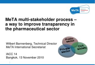 MeTA multi-stakeholder process – a way to improve transparency in the pharmaceutical sector