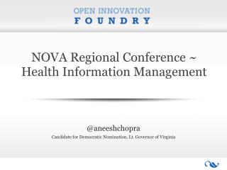 NOVA Regional Conference ~ Health Information Management
