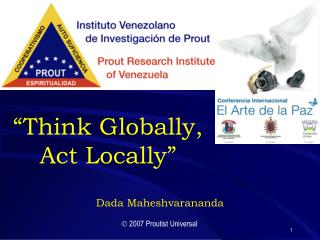 “Think Globally, Act Locally”
