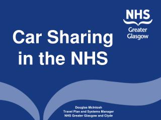 Car Sharing in the NHS