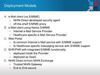 Deployment Models