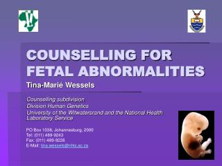 COUNSELLING FOR FETAL ABNORMALITIES